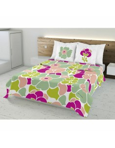 Drap HappyFriday White peonies Multicouleur 240 x 270 cm | Tienda24 Tienda24.eu