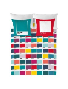 Juego de funda nórdica Alexandra House Living Estelia Multicolor Cama de 180 2 Piezas | Tienda24 Tienda24.eu