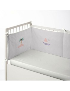 Cot protector Babycalin Velvet 200 cm | Tienda24 Tienda24.eu