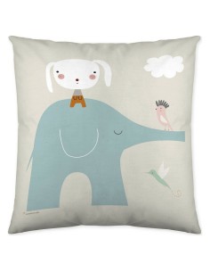 Cushion cover Alexandra House Living Astún Pearl Gray 50 x 50 cm 50 x 1 x 50 cm | Tienda24 Tienda24.eu