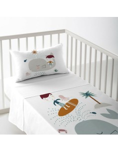 Fitted bottom sheet My Little Pony Multicolour Single | Tienda24 Tienda24.eu