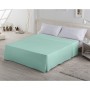 Lenzuolo Superiore Alexandra House Living Acqua Verde Chiaro 240 x 270 cm di Alexandra House Living, Lenzuola e federe per cu...