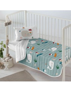 Couette réversible HappyFriday Basic Dash Orange 180 x 260 cm | Tienda24 Tienda24.eu