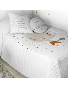 Bedspread (quilt) Alexandra House Living Rústico White 200 x 270 cm | Tienda24 Tienda24.eu