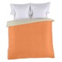 Bettdeckenbezug Alexandra House Living Orange 220 x 220 cm Reversibel zweifarbig von Alexandra House Living, Bettdecken und B...