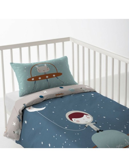 Bettdeckenbezug Haciendo el Indio Magic Dragon Reversibel 60 cm Babybett (100 x 120 + 20 cm) | Tienda24 Tienda24.eu