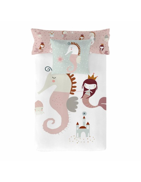 Nordic cover Haciendo el Indio Seahorse Reversible Single (180 x 220 cm) | Tienda24 Tienda24.eu