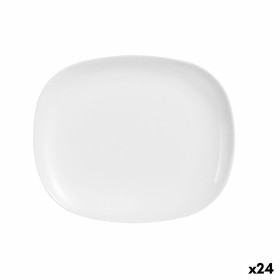 Serving Platter Luminarc Sweet Line Rectangular White Glass (28