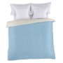 Housse de Couette Alexandra House Living Crème Celeste 240 x 220 cm Réversible Bicolore de Alexandra House Living, Couettes e...