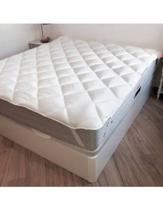 Mattress protector Naturals White Single (105 x 190/200 cm) | Tienda24 Tienda24.eu