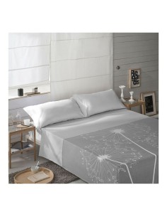 Drap housse Paduana Gris foncé 105 x 30 x 200 cm | Tienda24 Tienda24.eu