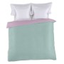 Housse de Couette Alexandra House Living Bleu 150 x 220 cm Réversible Bicolore de Alexandra House Living, Couettes et housses...