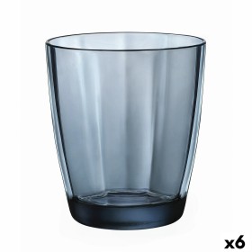 Vaso Bormioli Rocco Pulsar Azul Vidrio (6 Unidades) (305 ml)