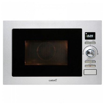 Micro-ondas de Encastrar Cata 7510300 25 L 900W Prateado Aço 900 W 25 L de Cata, Micro-ondas com forno e grill - Ref: S040774...