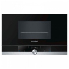 Microondas Integrable Siemens AG BE634LGS1 21 L 900W 900 W Negro Negro/Gris 21 L de Siemens AG, Microondas con horno y grill ...