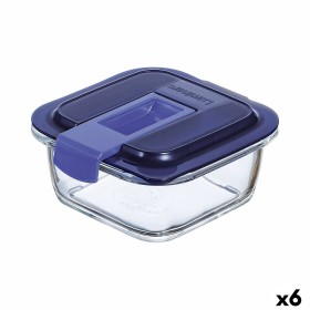 Boîte à lunch hermétique Luminarc Easy Box Bleu verre (380 ml)