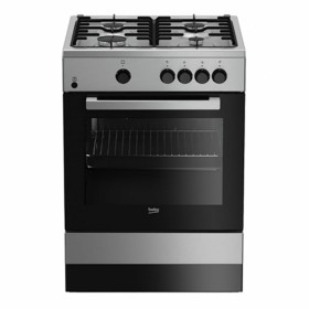 Cuisinière à Gaz BEKO 8690842072468 60 cm 64 L Acier de BEKO, Cuisines - Réf : S0408402, Prix : 317,69 €, Remise : %