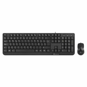 Keyboard and Mouse NGS Cocoa Kit (2 pcs) Black Spanish Qwerty by NGS, Keyboard & Mouse Sets - Ref: S0411984, Price: 9,18 €, D...