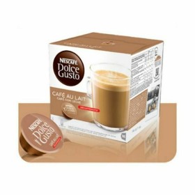 Cápsulas de café Nescafé Dolce Gusto 97934 Café Au Lait (16 uds) Descafeinado de Nescafé Dolce Gusto, Cápsulas e caixas indiv...