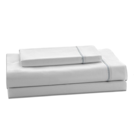 Juego de Sábanas Alexandra House Living Gris Perla Cama de 105 de Alexandra House Living, Sábanas y fundas de almohada - Ref:...