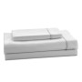 Juego de Sábanas Alexandra House Living Gris Perla Cama de 105 de Alexandra House Living, Sábanas y fundas de almohada - Ref:...