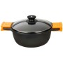 Casserole BRA Braisogona_A270336 Noir Ø 36 cm Aluminium Fonte d'aluminium de BRA, Faitouts - Réf : S0414530, Prix : 64,14 €, ...