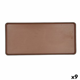 Bandeja de Aperitivos Bidasoa Gio 31,5 x 14,5 cm Marrón