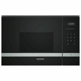 Built-in microwave Siemens AG BF525LMS0 20 L 1270W 800 W Black Black/Silver 20 L by Siemens AG, Combi Microwaves (grill and o...