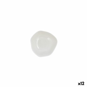 Bol Ariane Earth Ø 14 cm Cerámica Blanco (12 Unidades)