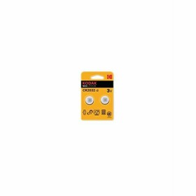 Lithium-Knopfzelle Kodak CR2032 3 V (2 uds) von Kodak, Einwegbatterien - Ref: S0420153, Preis: 1,00 €, Rabatt: %