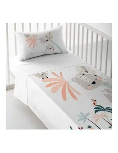 Cot Flat Sheet Cool Kids Wild And Free A 100 x 130 cm by Cool Kids, Sheets - Ref: S2806546, Price: €18.91, Discount: %