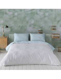 Duvet cover set Alexandra House Living Greta Pearl Gray Single 2 Pieces | Tienda24 Tienda24.eu