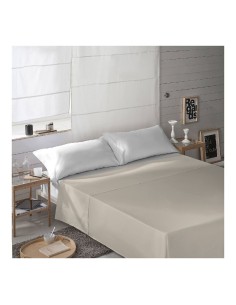 Drap housse Alexandra House Living Crème Lit king size | Tienda24 Tienda24.eu