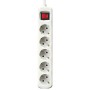 Power Socket - 5 sockets with Switch Silver Electronics | Tienda24 - Global Online Shop Tienda24.eu