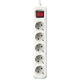 Regleta Enchufes 5 Tomas con Interruptor Silver Electronics de Silver Electronics, Regletas - Ref: S0424974, Precio: 8,31 €, ...