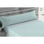 Jeu de draps Alexandra House Living Greta Eau Aigue marine Lit 1 persone de Alexandra House Living, Draps et taies d'oreiller...