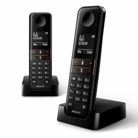 Teléfono Inalámbrico Philips D4702B/34 Duo 1,8" DECT (2 pcs) de Philips, Teléfonos analógicos - Ref: S0427380, Precio: 50,82 ...