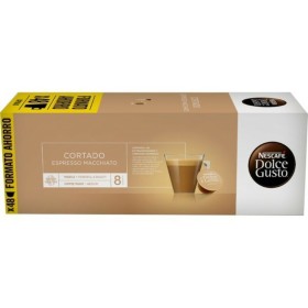 Capsules de café avec étui Nescafé Dolce Gusto Espresso Macchiato 1 Unités de Nescafé Dolce Gusto, Cafés en capsules et doset...