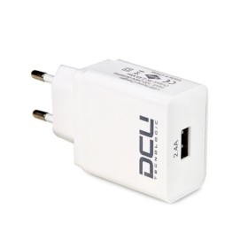 Wall Charger DCU 37300525 5V White by DCU Tecnologic, Chargers - Ref: S0427523, Price: 6,58 €, Discount: %