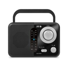 Radio SPC 4590N AM/FM 0,8W NEGRO Black by SPC, Radios - Ref: S0429016, Price: 21,53 €, Discount: %