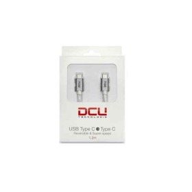 Câble USB-C vers USB-C DCU 30402010 (1 m) de DCU Tecnologic, Câbles et connectique - Réf : S0429275, Prix : 12,95 €, Remise : %