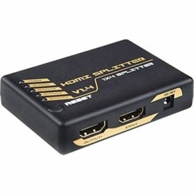 Splitter DCU 1x4 HDMI Noir de DCU Tecnologic, Adaptateurs DP-HDMI - Réf : S0429335, Prix : 34,82 €, Remise : %