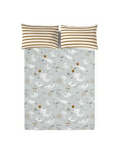 Funda de almohada Lovely Home Blanco 85 x 185 cm (2 Unidades) | Tienda24 Tienda24.eu