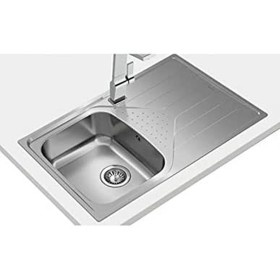 Spülbecken mit einem Becken und Abtropffläche Teka Stone 50 B-TG 1C 1E | Tienda24 - Global Online Shop Tienda24.eu