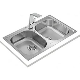 Sink with Two Basins Teka 115040008 by Teka, Sinks - Ref: S0430586, Price: 124,03 €, Discount: %