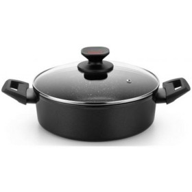 Casserole Monix TITAN ROCK Ø 28 cm Black by Monix, Casserole pans - Ref: S0433250, Price: 25,19 €, Discount: %