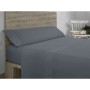 Jeu de draps Alexandra House Living Gris foncé Lit 1 persone de Alexandra House Living, Draps et taies d'oreiller - Réf : D16...