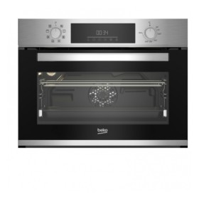 Forno Multifunções BEKO BBCM12300X 48 L de BEKO, Fornos de parede - Ref: S0437485, Preço: 262,99 €, Desconto: %