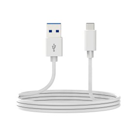 Cavo USB A con USB C DCU 30402065 Bianco di DCU Tecnologic, Cavi USB - Rif: S0438648, Prezzo: 8,24 €, Sconto: %