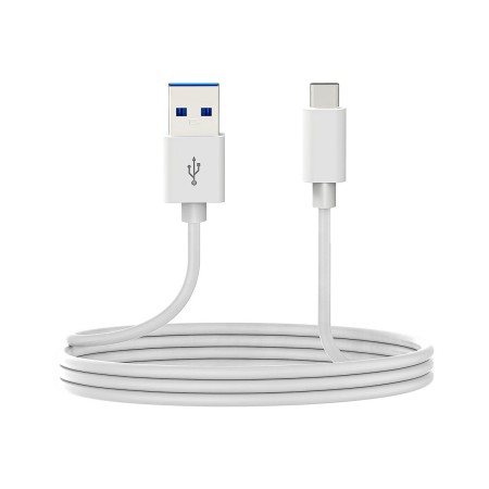 Câble USB A vers USB C DCU 30402065 Blanc | Tienda24 - Global Online Shop Tienda24.eu